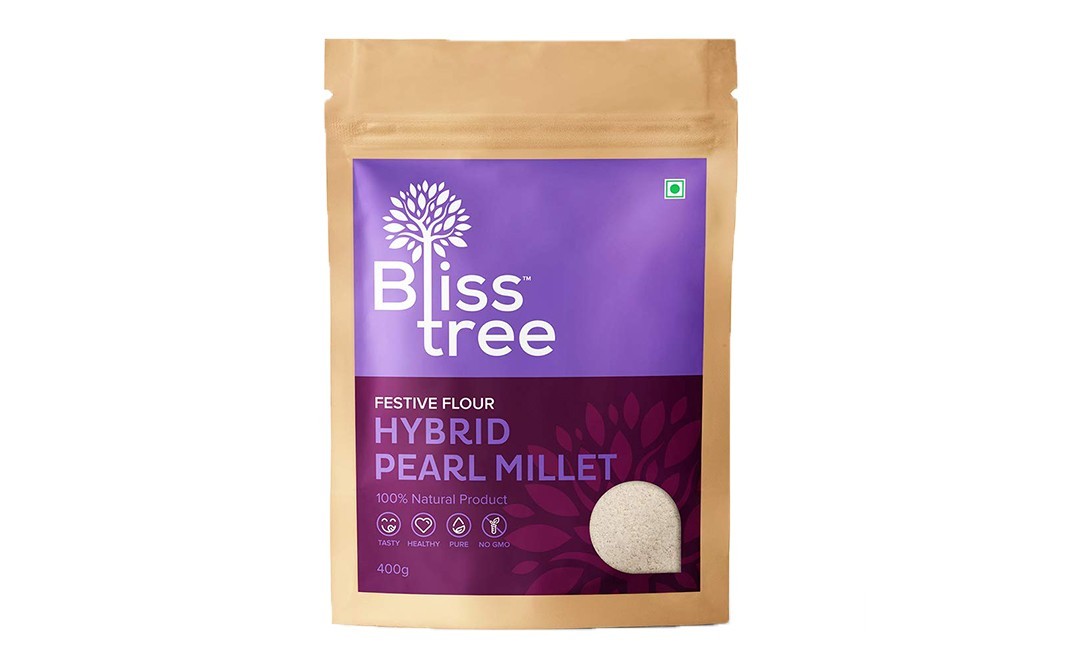 Bliss Tree Festive Flour Hybrid Pearl Millet   Pack  400 grams